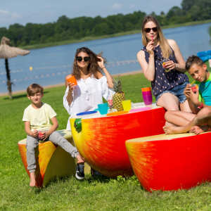 Owocowa Plaża Zborowo Gmina Dopiewo